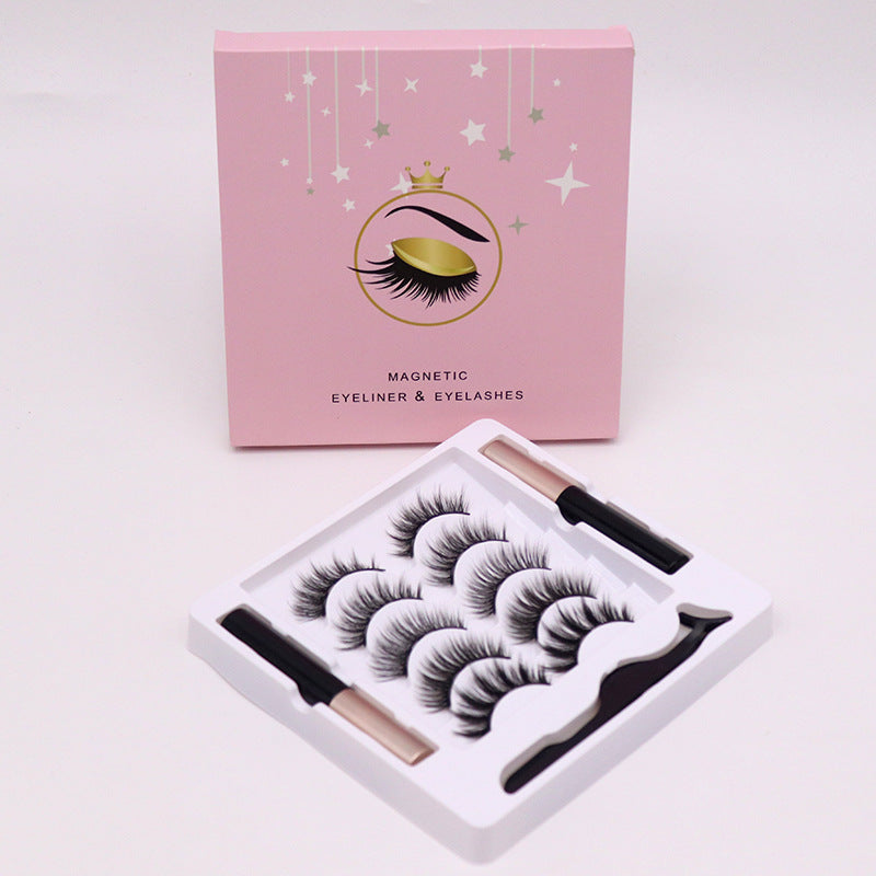 Magnetwimpern-Set mit Eyeliner – Detailansicht